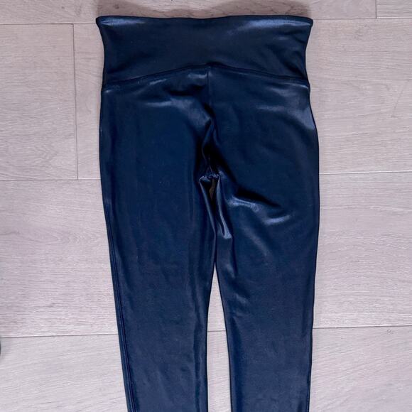 Spanx Black Faux Leather Leggings size Medium - Picture 15 of 16